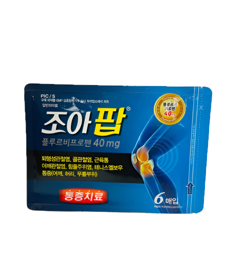 CHO-A JOAPAP PAIN RELIEF PATCHES 6 PATCHES