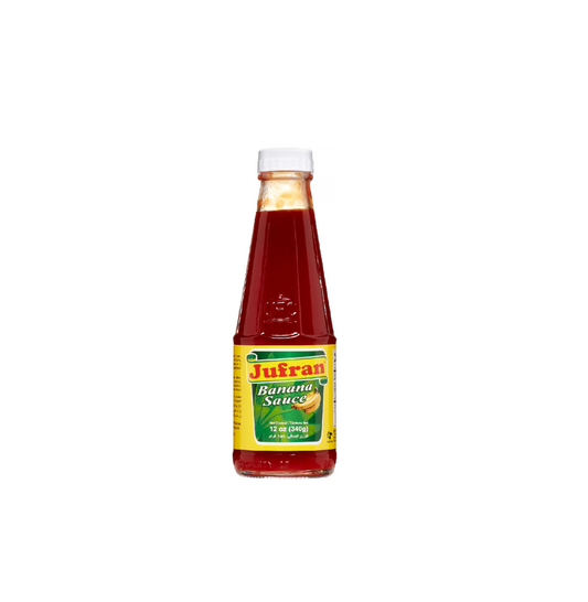 JUFRAN BANANA SAUCE REGULAR SMALL 12 OZ