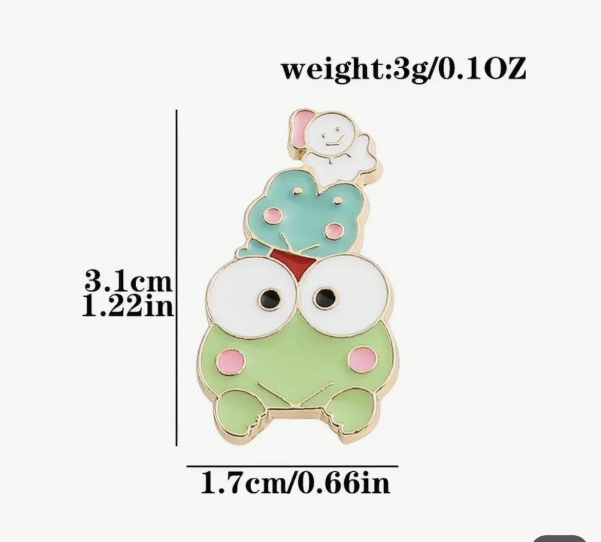 ENAMEL PIN - KEROPPI AND FRIENDS