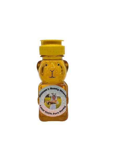 BLOSSOM'S HONEY HEAVEN PURE HONEY  6 OZ BEAR