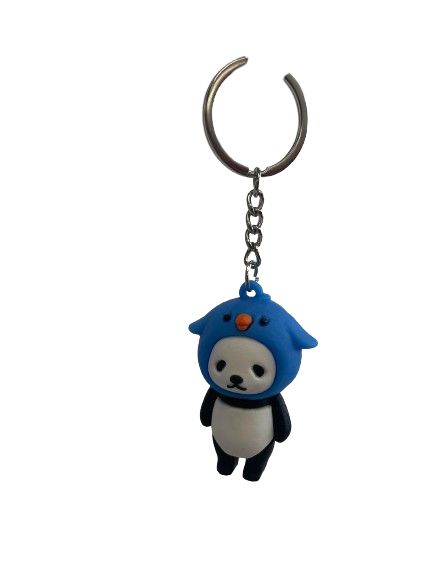 KEYCHAIN - PANDA BLUE