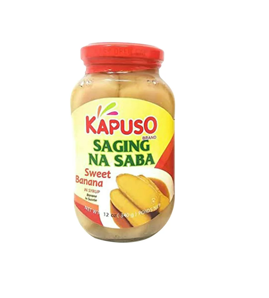 KAPUSO SWEET BANANA IN SYRUP 12 OZ