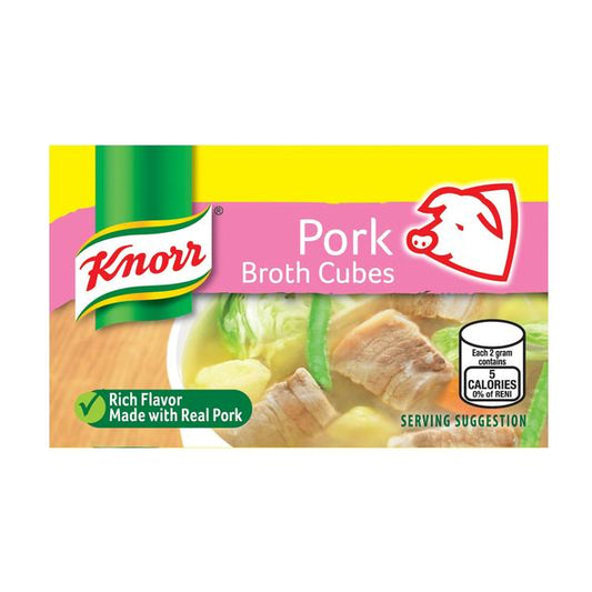 KNORR BUILLON CUBES PORK