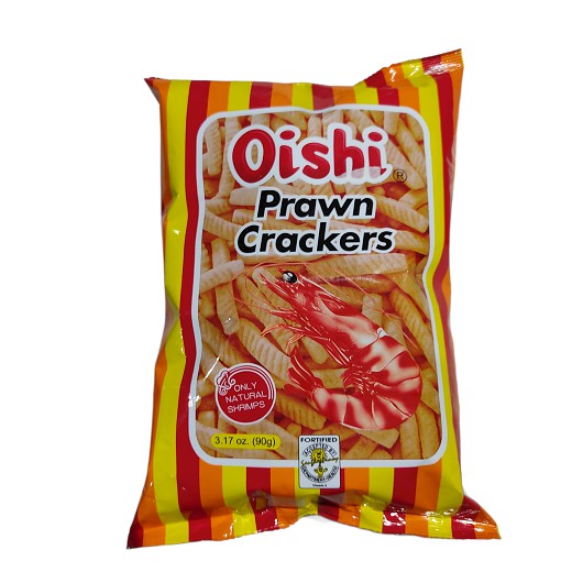 OISHI PRAWN CRACKERS REGULAR 90 GM