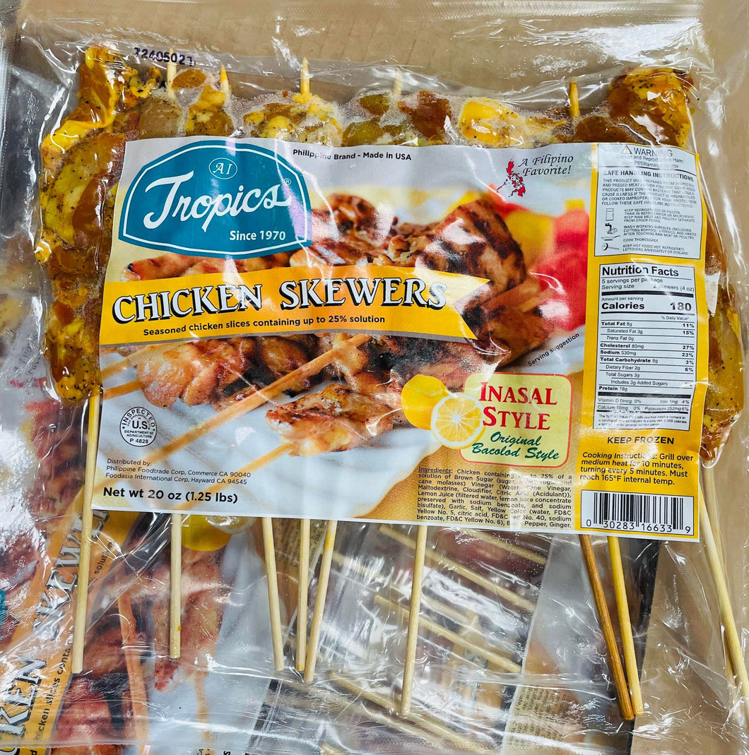 TROPICS CHICKENSKEWERS INASAL STYLE