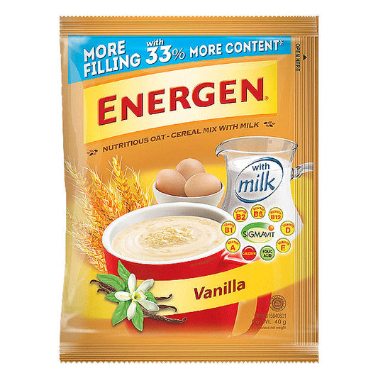 ENERGEN OAT VANILLA CEREALS 10 SACHETS