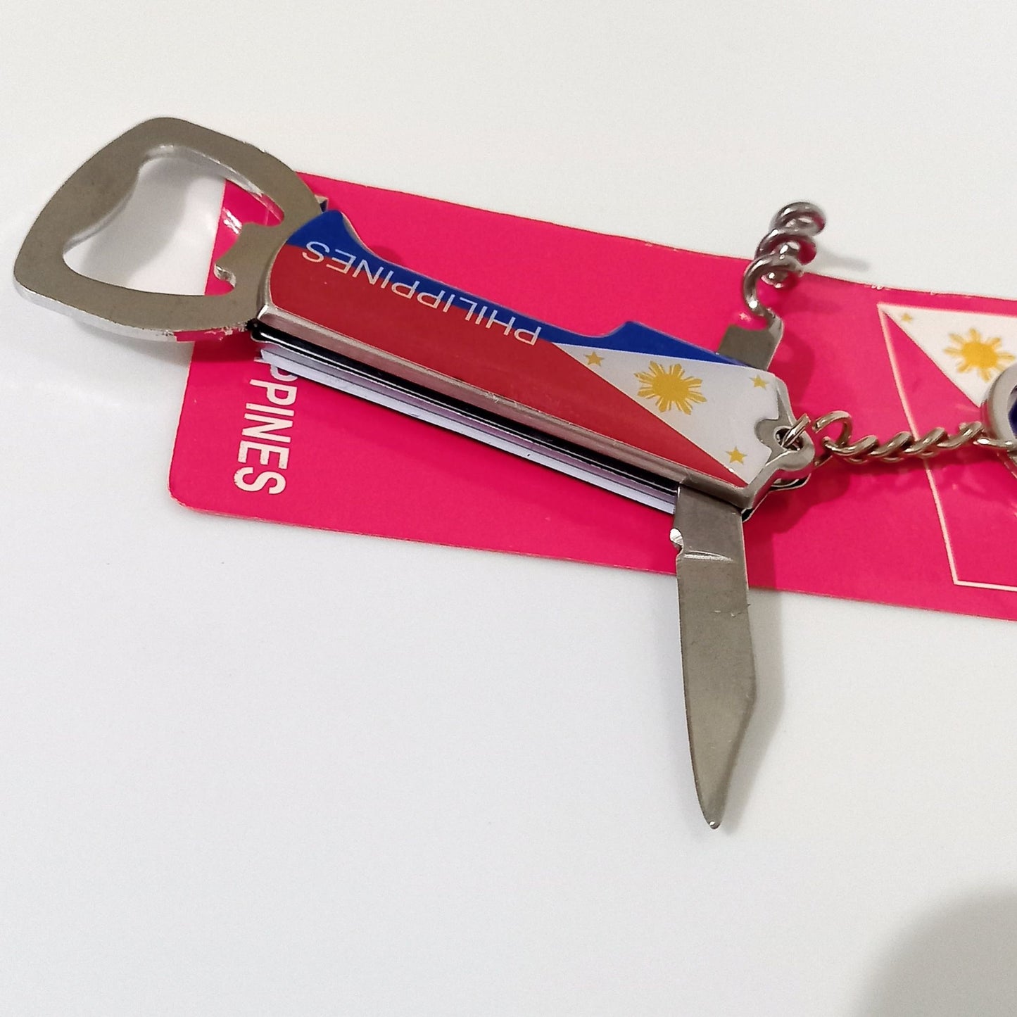 PHILIPPINES BOTTLE OPENER KEYCHAIN