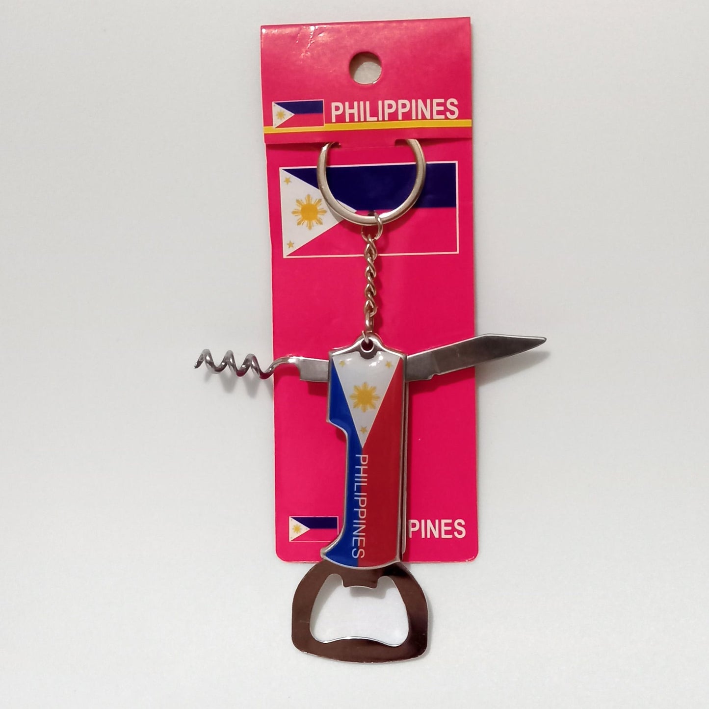 PHILIPPINES BOTTLE OPENER KEYCHAIN