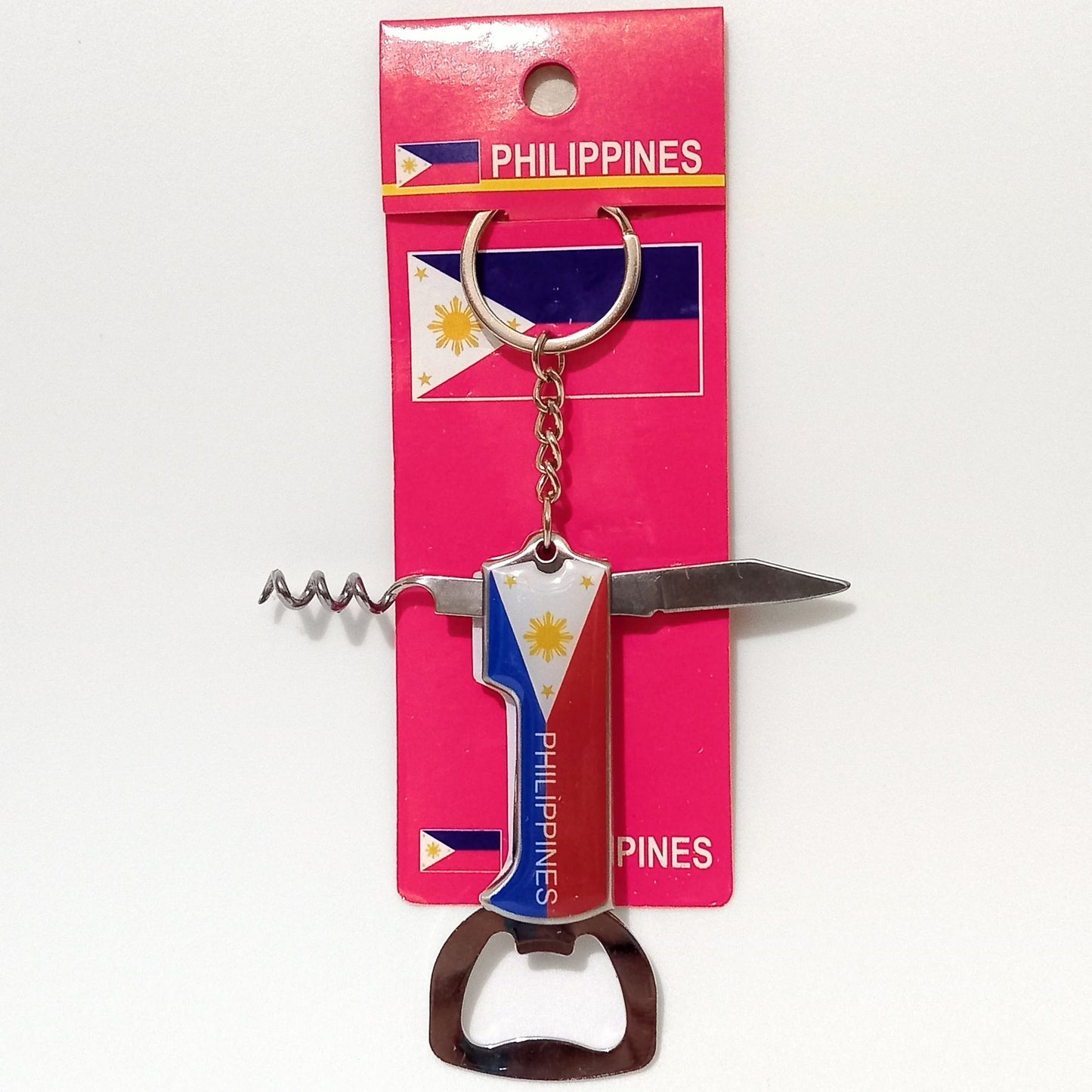 PHILIPPINES BOTTLE OPENER KEYCHAIN