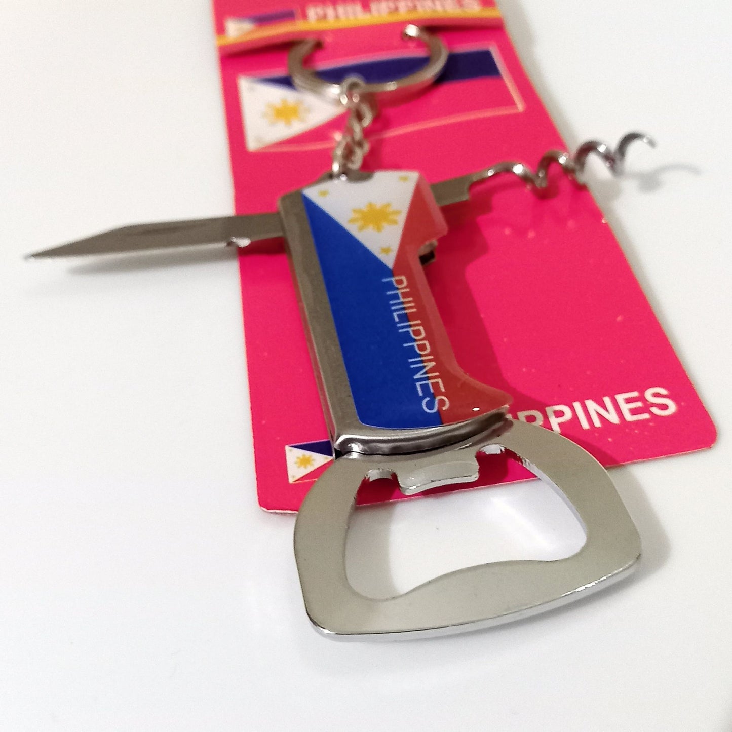 PHILIPPINES BOTTLE OPENER KEYCHAIN