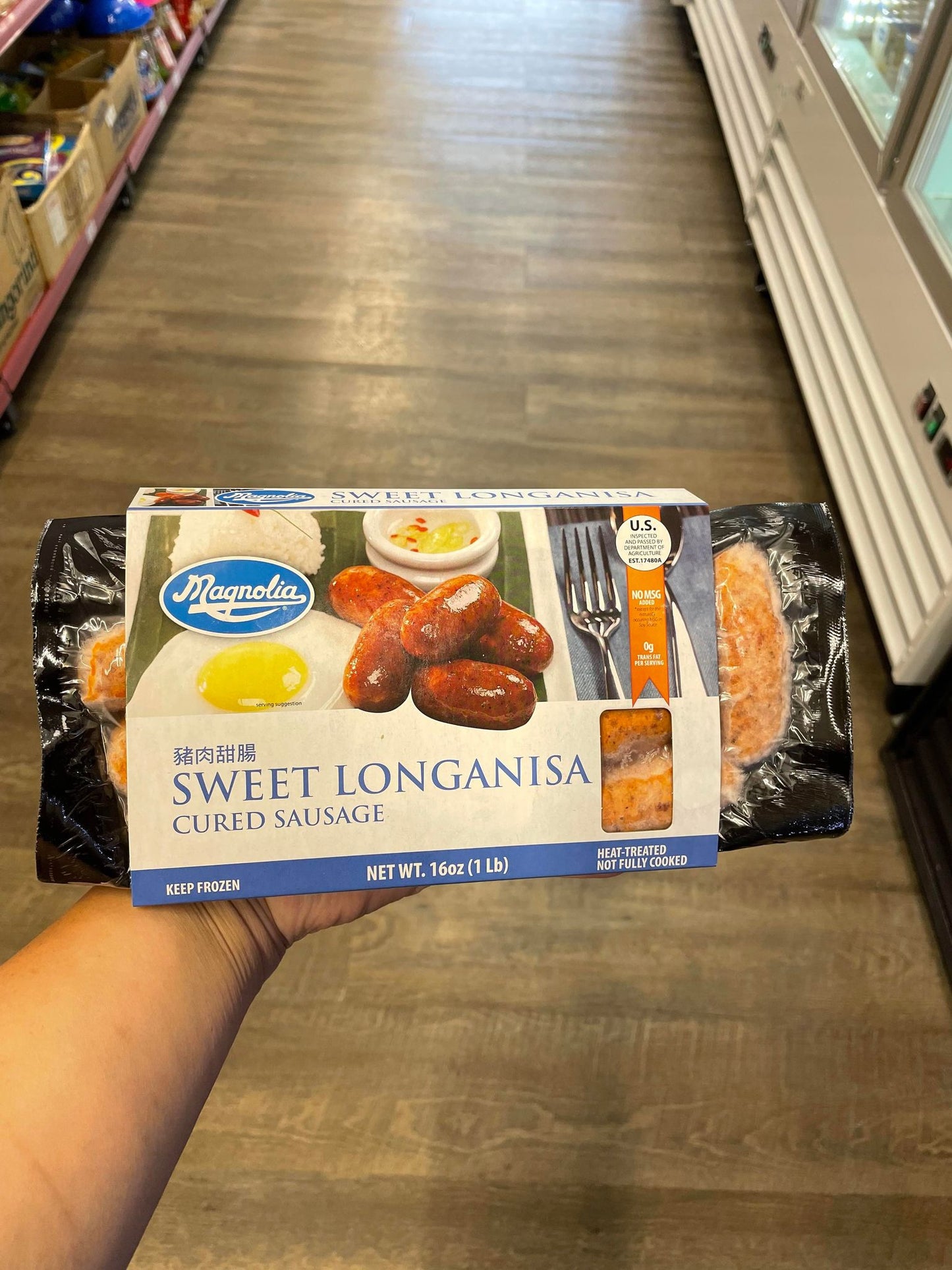 MAGNOLIA PORK SWEET LONGANISA 10 OZ