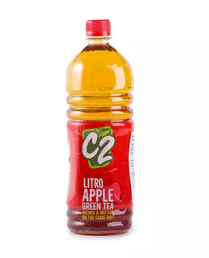 C2 GREEN TEA APPLE 33.8ML