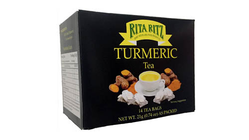 RITZ RITZ TURMERIC TEA 14 TEA BAGS