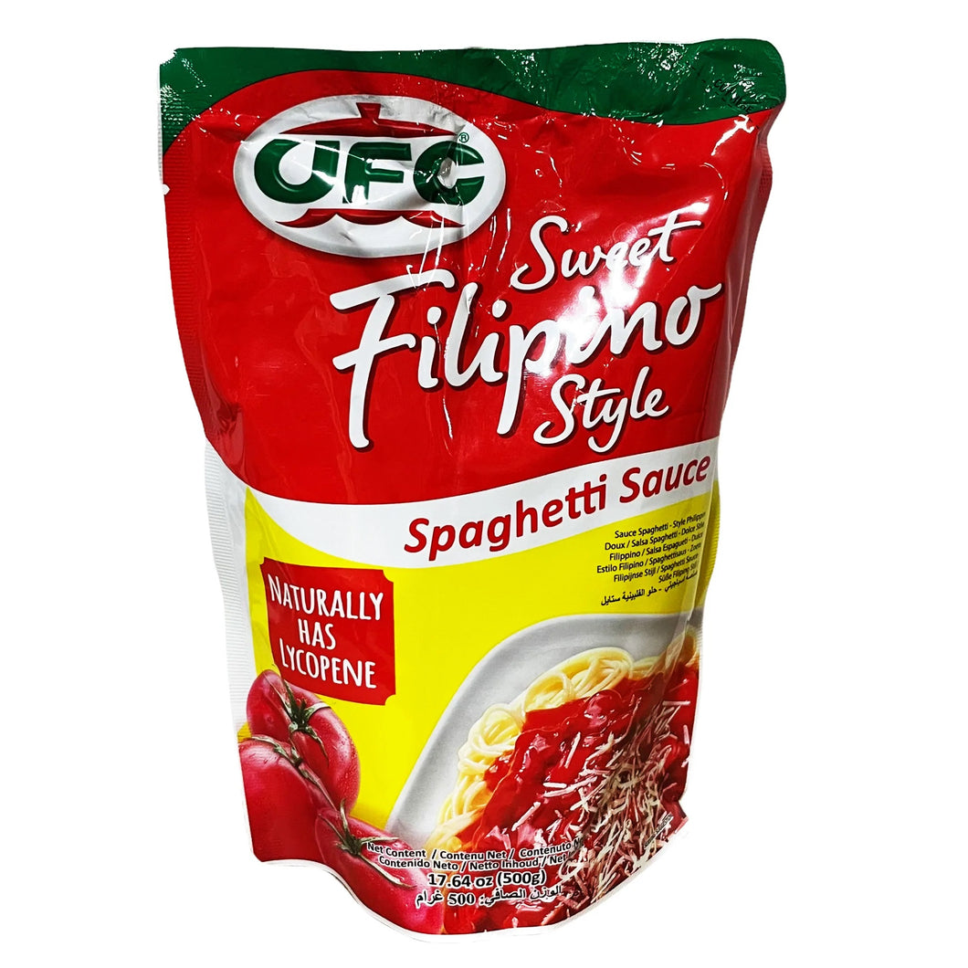 UFC SPAGHETTI FILIPINO STYLE SAUCE 17 64 OZ Chuchay Supermarket ufc-sweet-spaghetti-sauce-3el-s-supermarket
