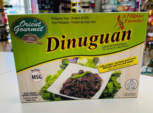 ORIENT GOURMET COOKED DINUGUAN 14 OZ