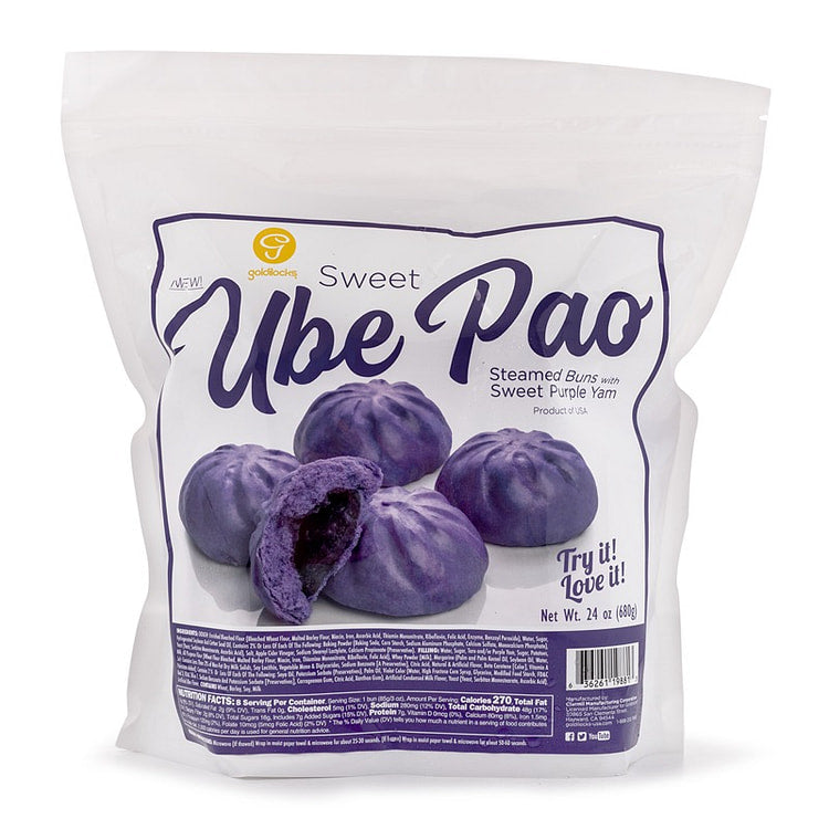 GOLDILOCKS UBE SWEET PAO  8 PCS
