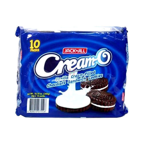 JACK & JILL CREAM O VANILLA 10X33GR