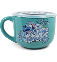 Load image into Gallery viewer, SILVER BUFFALO  WINNIE THE POOH CERAMIC MUG WITH LID
