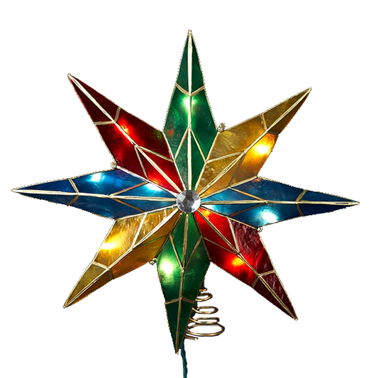 KA UL 3165 MULTI CAPIZ TREE TOPPER