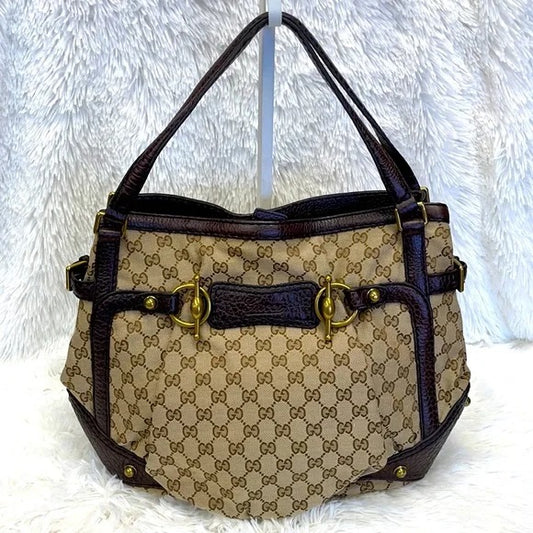 GUCCI GG WEB GUCCISIMA JOCKEY HOBO SPY BAG