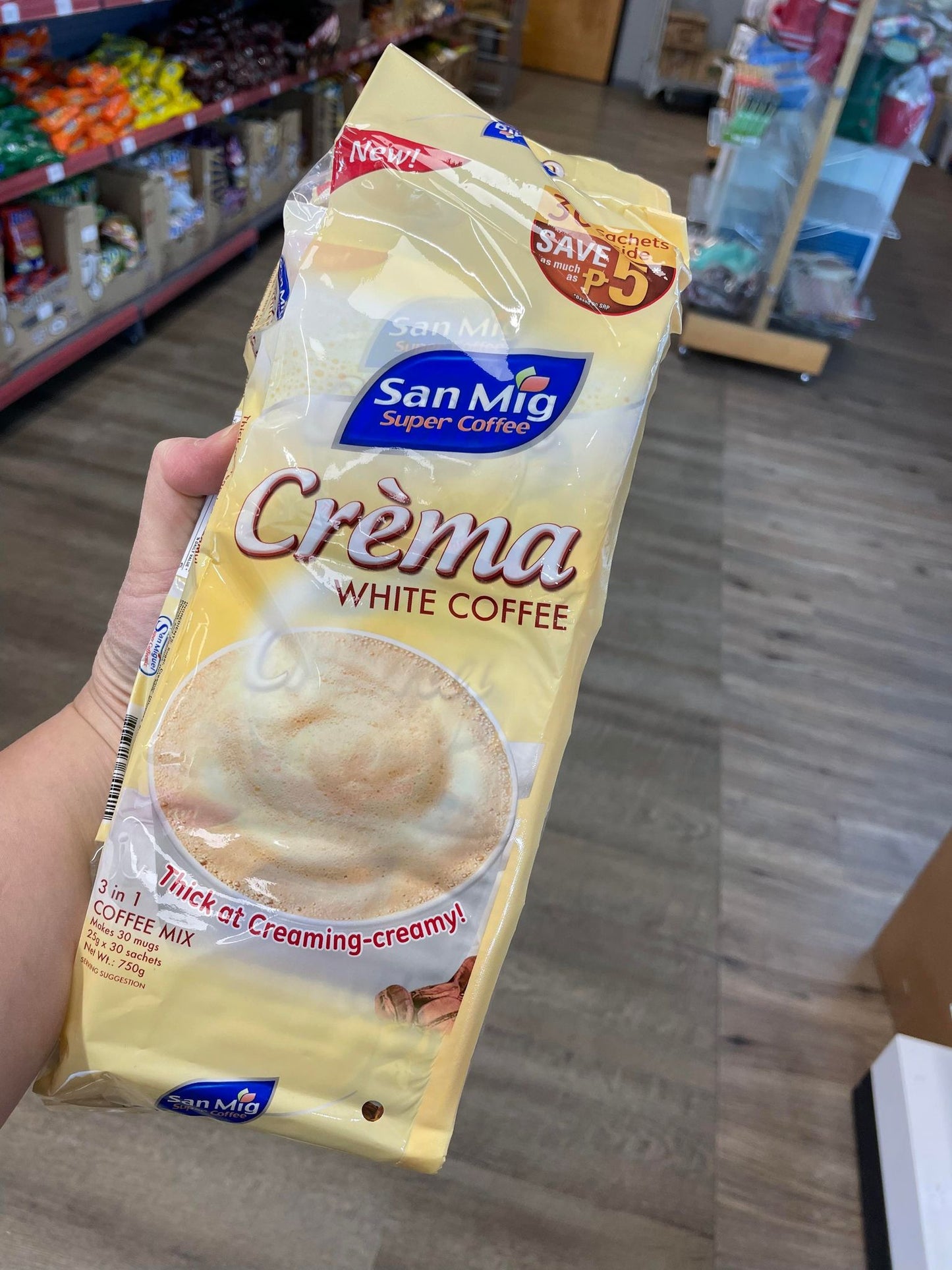 SAN MIG COFFEE CREMA WHITE