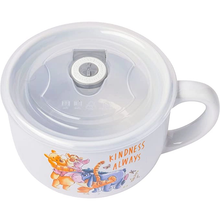 Load image into Gallery viewer, Winnie the Pooh 24oz Ceramic Soup Mug with Vented Lid
