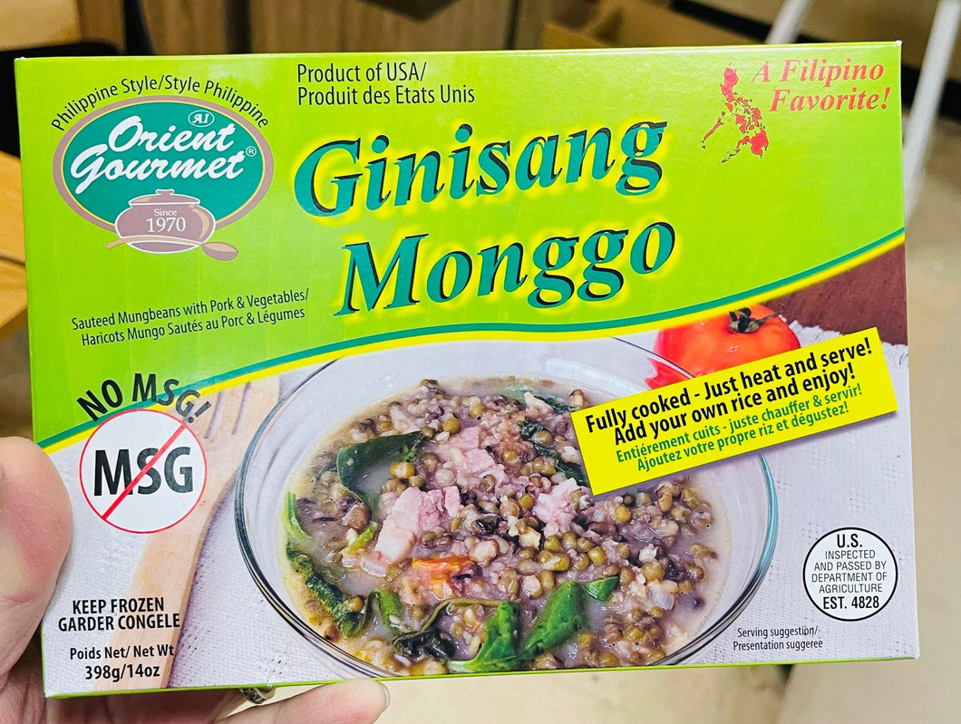 GOLD MEDAL  COOKED GINISANG MONGO 14 OZ