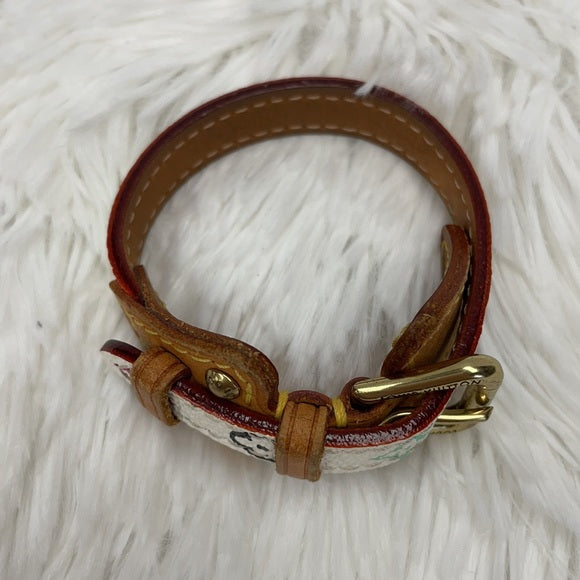 LOUIS VUITTON TEDA BANGLE LEATHER MULTI MI0024 7"