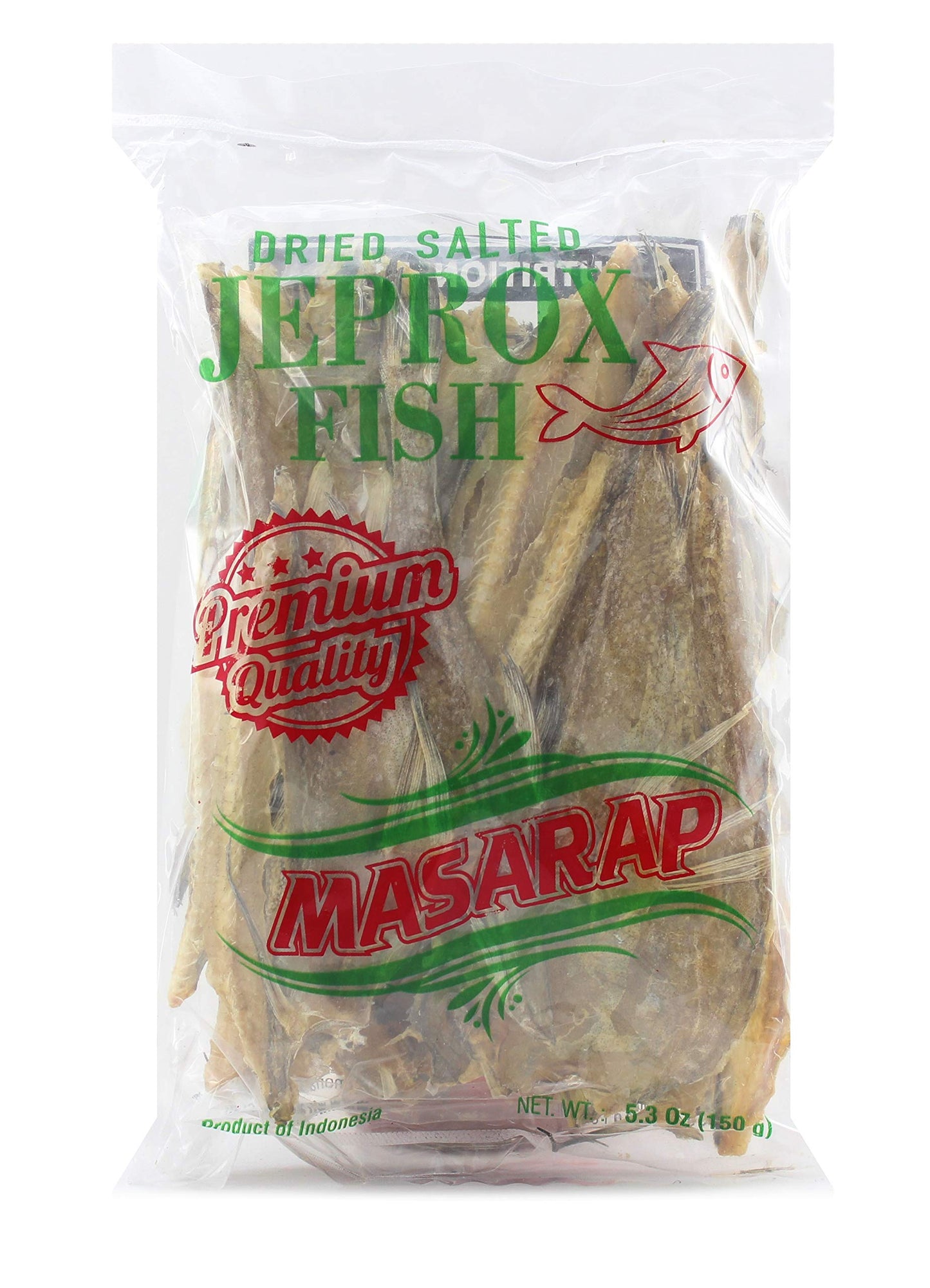 MASARAP SALTED DRIED JEPROX FISH 5.29 OZ