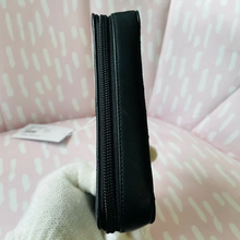 Load image into Gallery viewer, CHANEL LOGO LAMBSKIN ZIP AROUND CLUTCH POUCH
