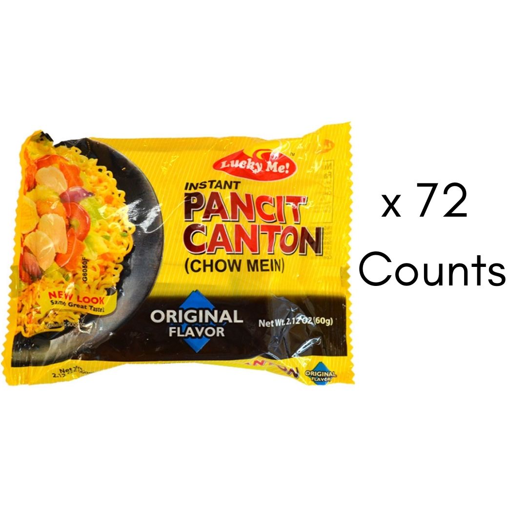 LUCKY ME PANCIT CANTON  PACK ORIGINAL FLAVOR (1BOX)(WHOLESALE)