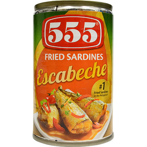 555 FRIED SARDINES ESCABECHE SM 155 G
