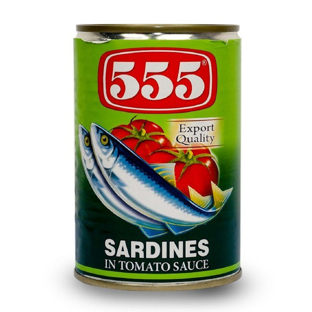 555 SARDINES GREEN 425 GRAMS