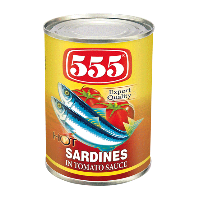 555 SARDINES RED 425 GRAMS