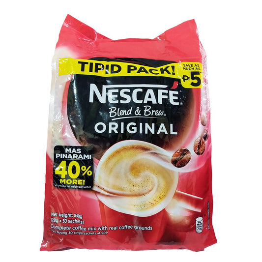 NESCAFE BLEND AND BREW  ORIGINAL 30 SACHETS