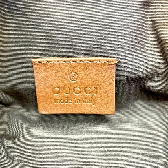 GUCCI WEBLINE COSMETIC CASE WITH EYELINER POUCH