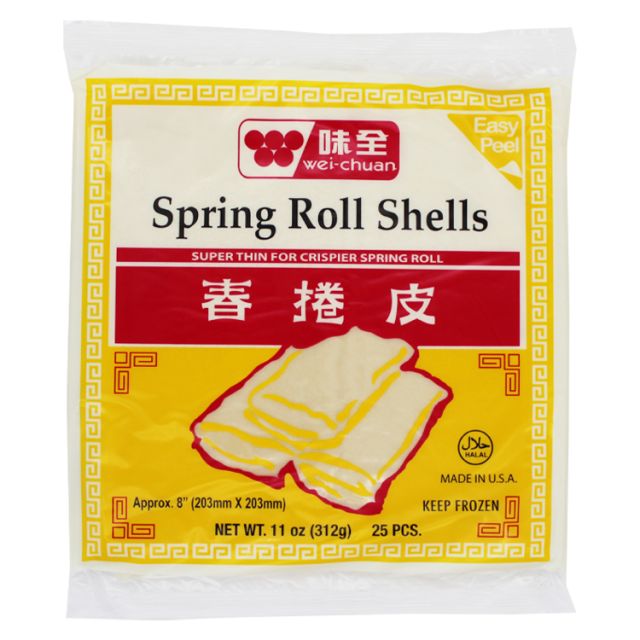 WEI CHUAN SPRING ROLL SHELLS 11 OZ