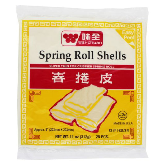 WEI CHUAN SPRING ROLL SHELLS 11 OZ