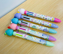 Load image into Gallery viewer, PURPLE MOLANG 6 COLOR BALLPOINT PEN
