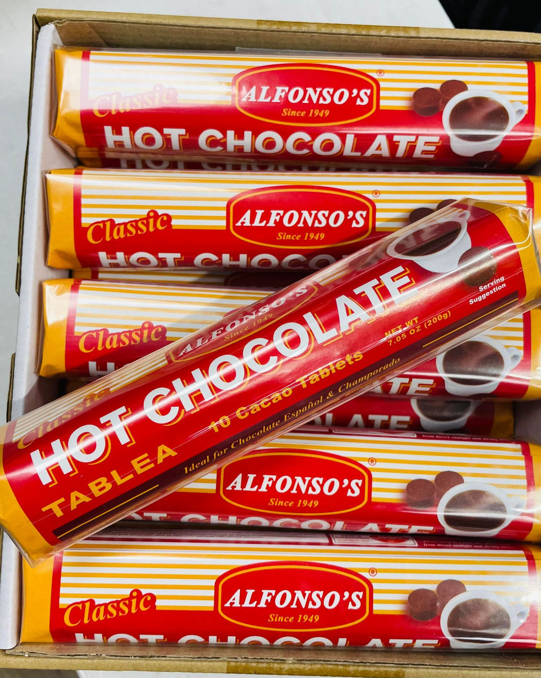 ALFONSO'S CHOCOLATE ROLLOS  200 GRAMS