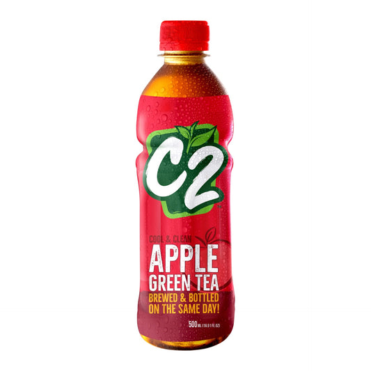 C2 GREEN TEA APPLE 500 ML