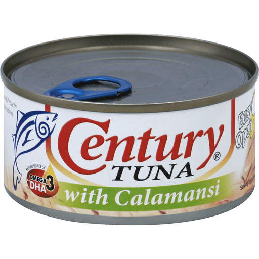 CENTURY TUNA FLAKES WITH CALAMANSI 6.4 OZ