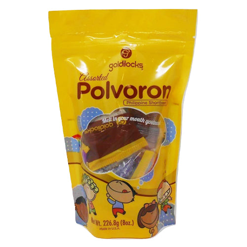 GOLDILOCKS POLVORON ASSORTED 8 PCS