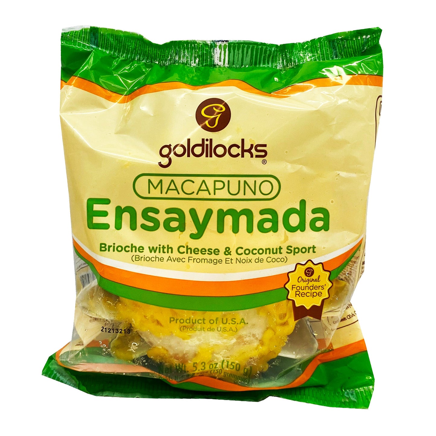 GOLDILOCKS ENSAYMADA WITH CHEESE MACAPUNO