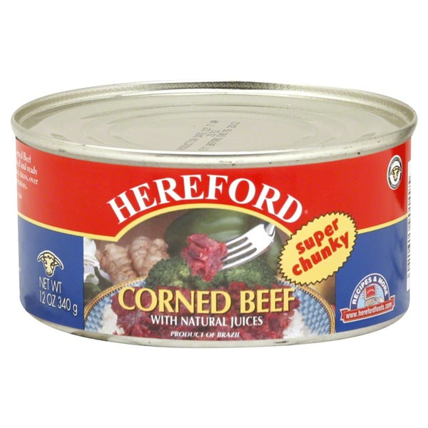 HEREFORD CORNED BEEF CHUNKY ROUND 12 OZ