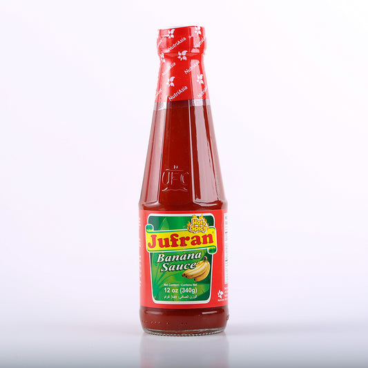 JUFRAN BANANA SAUCE HOT 12 OZ (LIMIT 2)