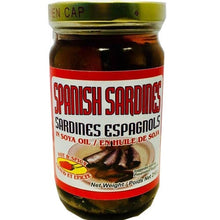 Load image into Gallery viewer, LEONY&#39;S SPANISH SARDINES HOT &amp; SPICY 8 OZ

