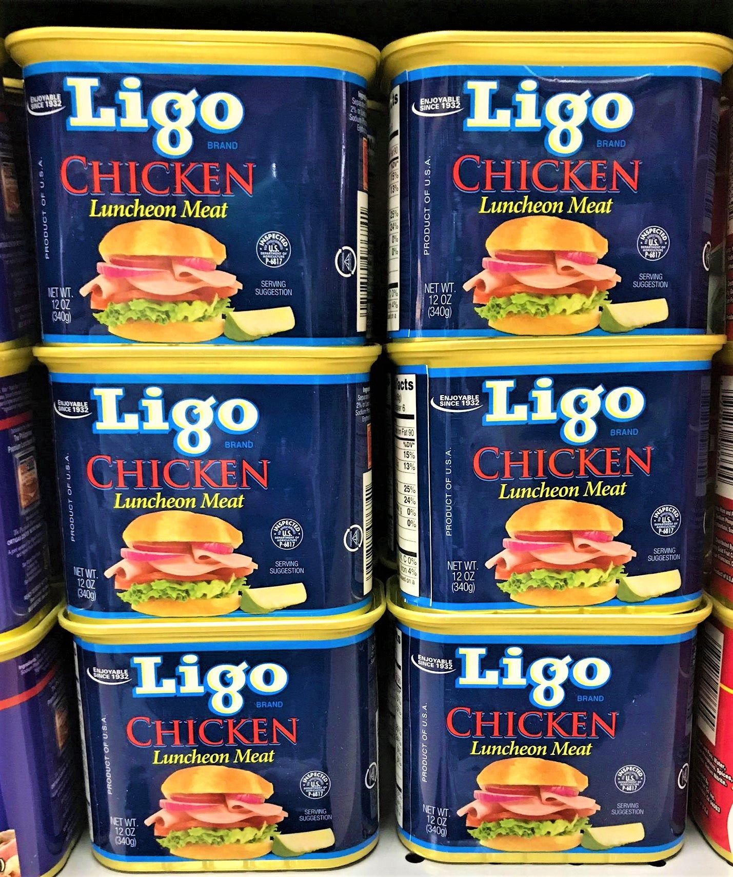 LIGO CHICKEN LUNCHEON MEAT