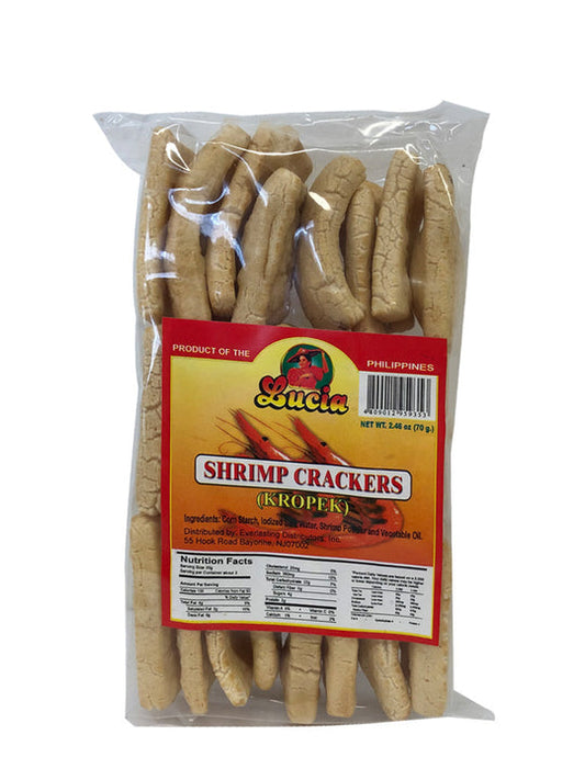 LUCIA SHRIMP CRACKERS KROPEK 70 GRAMS