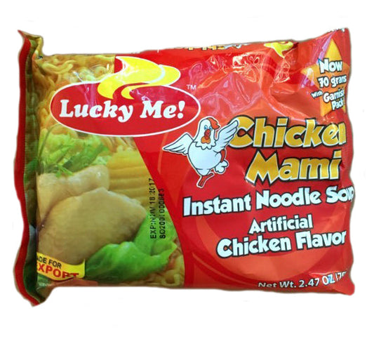 LUCKY ME INSTANT CHICKEN  MAMI  NOODLES 55G
